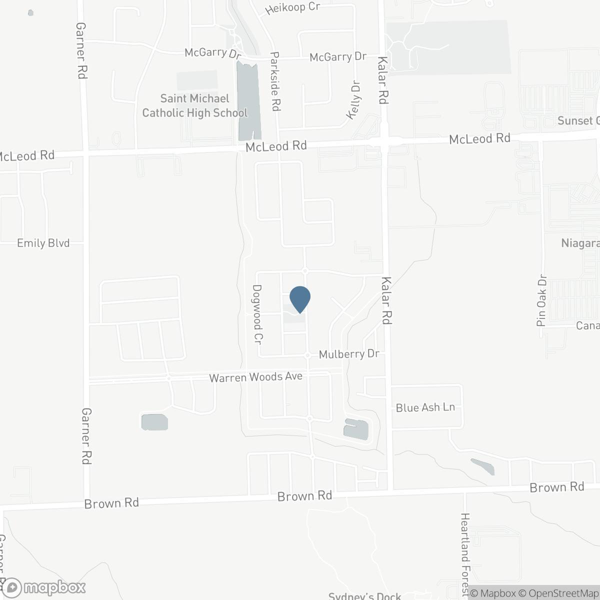 8470 HICKORY LANE N, Niagara Falls, Ontario L2H 0L3